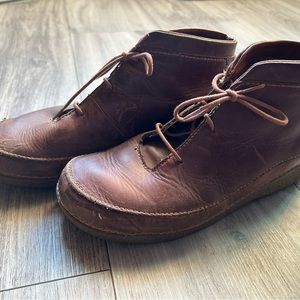 REAL LEATHER Duluth ankle boots